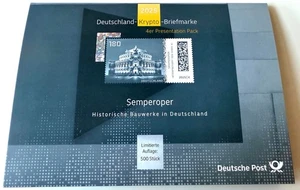 BRD 2025 SEMPEROPER DRESDEN 4er PRESENTATION PACK KORRIGIERTE VERPACKUNG MH 133! - Bild 1 von 4