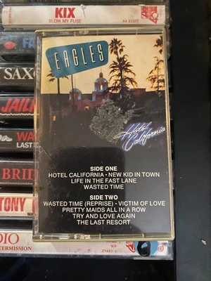 Eagles *Hotel California *cassette tape *VG+/VG+ *Asylum *TC-5103 *CLASSIC ROCK - Image 1 of 4