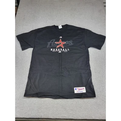 Camiseta negra majestuosa de béisbol de los Astros de Houston MLB para hombre talla XL Foto 1 de 4
