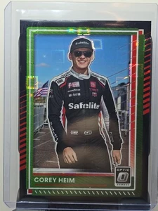 2025 Panini Donruss Racing NASCAR COREY HEIM #31 Black Pandora SSP - Picture 1 of 6