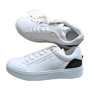 Tommy Hilfiger Zapatillas, Blancas, Talla 37 - Imagen 1 de 12