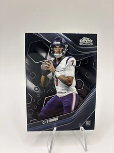 2024 Topps Composite #120 CJ Stroud Chrome Black Houston Texans - Bild 1 von 2