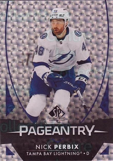 2023-24 SP Authentic Pageantry #48 Nick Perbix - Image 1 of 1