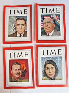 4 Vintage Time magazines - 3/4/1946 - 12/2/1946 - 12/9/1946 and 12/19/1946 - Picture 1 of 11