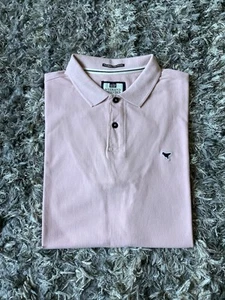 Weekend Offender Polo Shirt Light Pastel Pink Mens Size Large 20.5” P2P - Picture 1 of 16