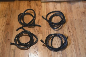 Volvo 240 244 245 Sedan and Wagon Door Seam Filler Seals (4) Weather Strips - Picture 1 of 1