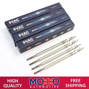 FOR FORD FIESTA V FOCUS 1.4 TDCI 1.6 TDCI FOCUS MK2 4 PCS GLOW PLUGS 2S6Q6M090AA - Picture 1 of 9