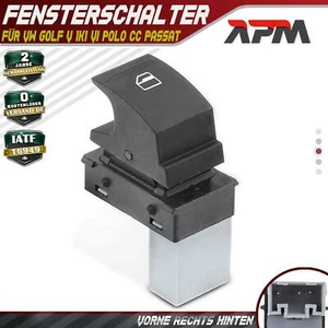 Fensterheberschalter Vorne Rechts Hinten für VW Golf 5 1K 6 Polo CC Passat Seat - Bild 1 von 8