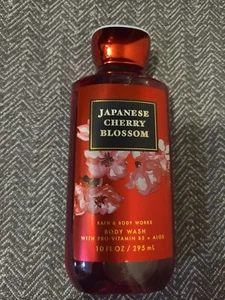 BATH AND BODY WORKS - JAPANESE CHERRY BLOSSOM - Body Wash  10 FL OZ - Picture 1 of 3