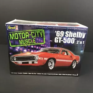 KIT MODELLINO REVELL '69 SHELBY GT-500 2'n 1 2005 1:25 sigillato bello 85-2158 - Foto 1 di 10