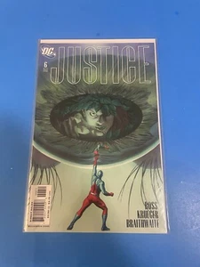 DC COMICS JUSTICE #6 ALEX ROSS AUG 2006 NM. - Picture 1 of 3