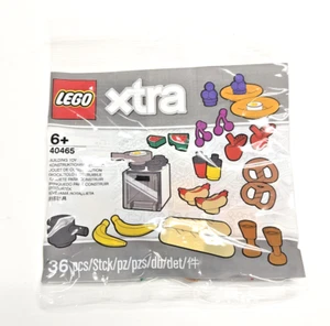 LEGO XTRA 40465 ACCESORIOS ALIMENTICIOS Hot Dog Sandía Pretzel POLYBAG *RETIRADO* - Imagen 1 de 3