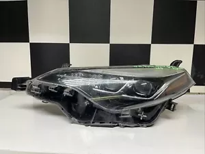 2017 2018 2019 Toyota Corolla Left Led Dual Projector Headlight Used Oem - Picture 1 of 13