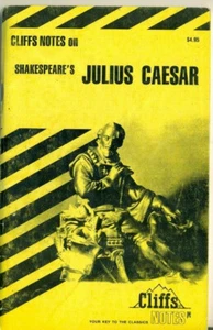 CLIFFS NOTES - WILLIAM SHAKESPEARE'S - JULIUS CAESAR - Imagen 1 de 1