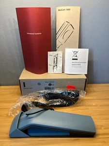 Bang & Olufsen Beocom 1401 Blue Telephone Wall Mount FREE SHIP Frayed Cord BOXED - Afbeelding 1 van 6