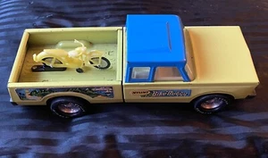 NYLINT #761 Cadet BIKE BUGGY ‘73 Ford F-150 Ranger USA plastic moto 1977 vintage - Picture 1 of 9