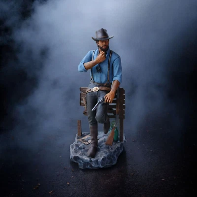 Arthur Morgan 3D Printed 14K Figure Statue | Red Dead Redemption 2  Statue - Image 1 of 4