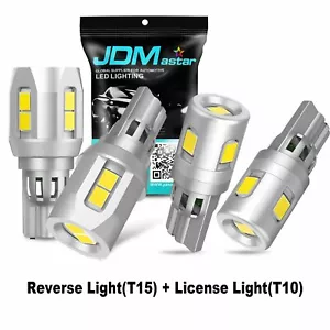 JDM ASTAR LED Reverse Backup 2 Pair for Chevy Silverado 2019 2020 2021 - Picture 1 of 12
