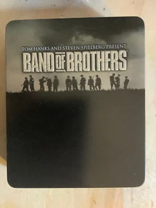 Band of Brothers (DVD, 2002, 6-Disc Special Tin Set) HBO Tom Hanks USED - Picture 1 of 6