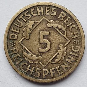 5 Reichspfennig Deutsches Reich 1926 A - Bild 1 von 2