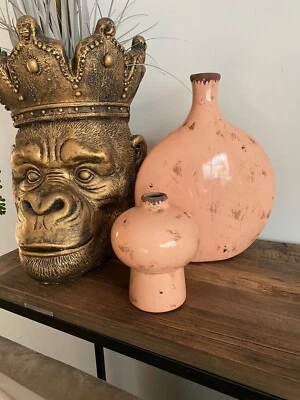 Vase Keramik Diga Colmore Mediterran Vintage  15cm - Bild 1 von 4