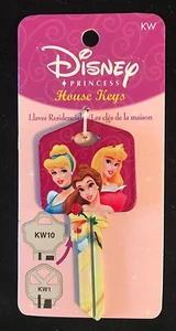 Disney Princess House Key KW1 / KW-D18 Uncut BRAND NEW - Picture 1 of 2