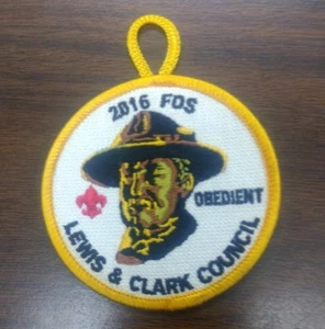 Lewis and Clark Council 2016 FOS Round Patch Obedient - Bild 1 von 1