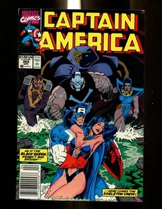 CAPTAIN AMERICA 369 (8.0) NEWSSTAND MARVEL (b067) - Picture 1 of 2