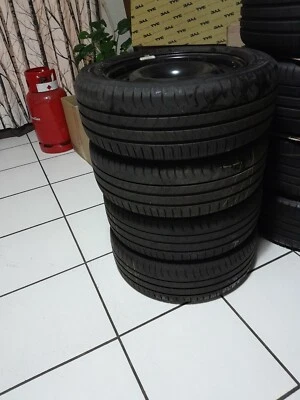 Sommer Kompletträder Michelin  195 55 16 91 T Peugeot Citroen Opel - Bild 1 von 4