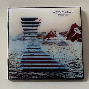 RENAISSANCE Prologue Custom Ceramic Tile COASTER Album Art Barware Cork - Picture 1 of 4