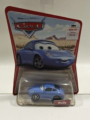 Disney Pixar Cars SALLY Blue Porsche Mattel Desert Series 2005 NEW NIB - Image 1 of 4
