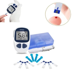 Carejoy~Diabetes Test Kit Tester Diabetic Blood Sugar Glucose Meter Machine~us~ - Picture 1 of 17