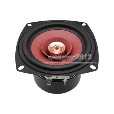 Altavoz de rango completo de 4 pulgadas 4 ohmios 8 ohmios 25 W Woofer Audio estéreo Altavoz bocina Foto 1 de 4