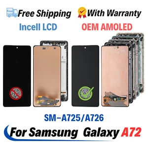 For Samsung Galaxy A72 A725 5G A726 OLED LCD Display TouchScreen Replacement Lot - Picture 1 of 27