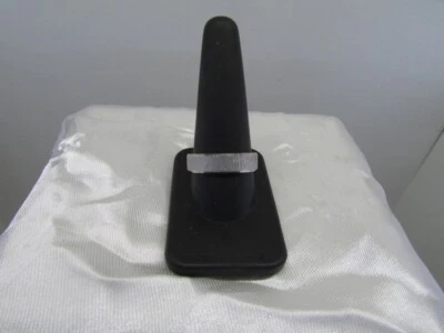 Anillo de banda de paladio 6 mm para hombre/unisex talla 11 Foto 1 de 4