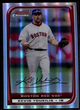 2008 Bowman Chrome Refractor #147 Kevin Youkilis Red Sox QTY Discounts