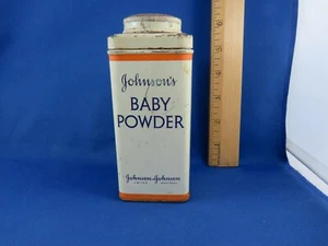 JOHNSON'S BABY POWDER ESTAÑO - DE COLECCIÓN - Imagen 1 de 4