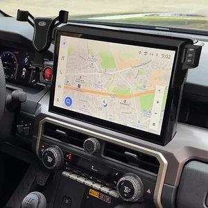 14.3'' Black Car Navigation Screen Phone Holder for Toyota Tacoma 2024-2025 - Photo 1 sur 12