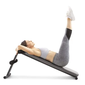 Marcy Apex Utility Bench Slant Board Sit Up Bench Crunch Board Ab Bench for T... - Picture 1 of 6