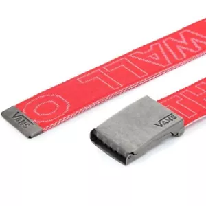 Vans Mens OTW Deppster Web Belt Hibiscus Red One Size NWT - Picture 1 of 6