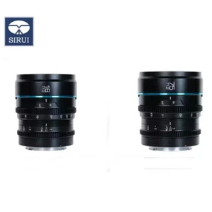 SIRUI Night Walker 16 mm 75 mm T1.2 S35 lentes de cine para L RF M4/3 E montura Fuji XF - Imagen 1 de 7