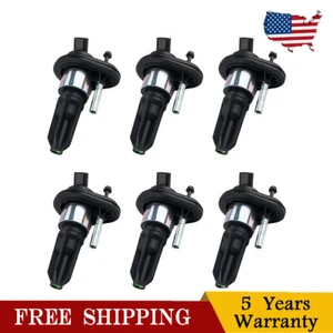 6Pcs Ignition Coil UF303 For 2004 2005 2006 GMC Canyon Chevrolet Colorado - Foto 1 di 10