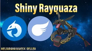 Pokémon Go Shiny Rayquaza - Lvl 50 2 Charge Move (PvP Master League) - Bild 1 von 1