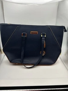Adrianne Vittadini grande blu tote organizer borsa per laptop nuova senza etichette** - Foto 1 di 8