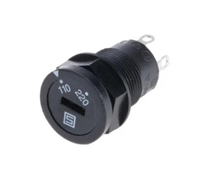 Schurter 0033.4501 Drehschalter 2-fach 6,3A 250VAC (2 Stück) - Bild 1 von 2