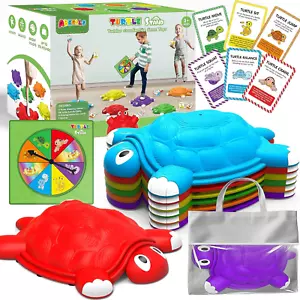 Pietre miliari per bambini arrampicata equilibrio tartaruga, percorso a ostacoli gioco sensoriale - Foto 1 di 12
