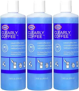 Clearly Coffee Pot Cleaner - 3 Pack - Made in the USA - French Press Liquid Clea - Picture 1 of 12