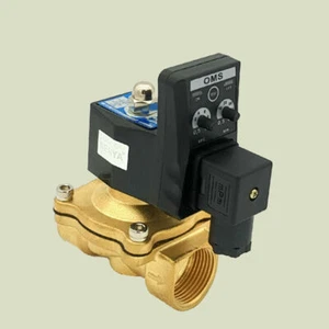Electric Automatic Drain Timer Solenoid Valve Water Controller Valve Brass 220V - Picture 1 of 8
