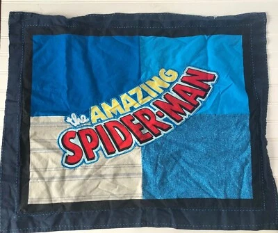 Almohada estándar decorativa azul falso Marvel Comics Amazing Spiderman Foto 1 de 4