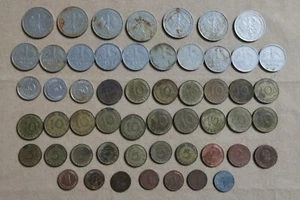 Germania lotto di n. 54 monete circolate originali vari anni e valori - Imagen 1 de 18